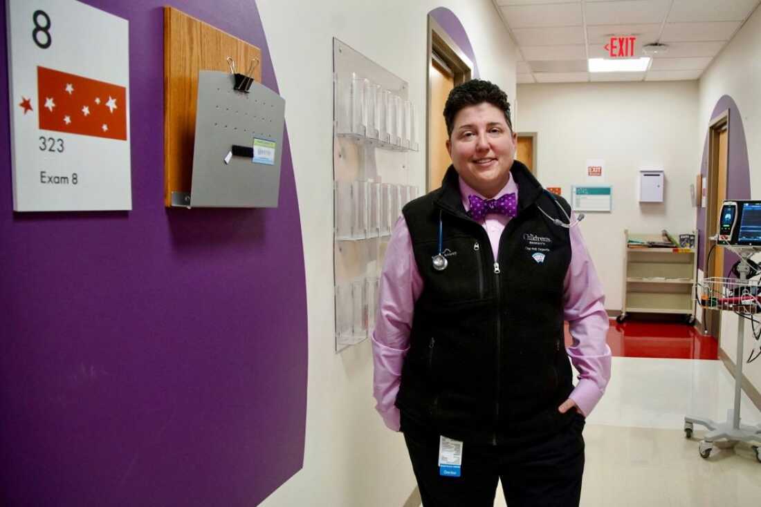 Dr. Kade Goepferd directs the Child Health Program in Minnesota. As a pediatrician who works with trans and non-binary children, she has spent a lot of time at the statehouse trying to educate lawmakers. They say: 