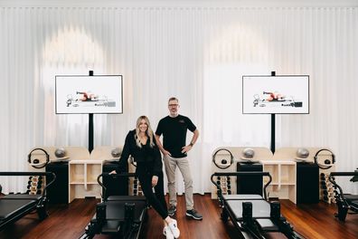 Emma Shelton and Steve Anson Pronto Pilates