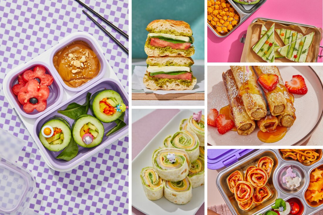 Pack your child's lunchbox with easy, delicious recipes from Sulhee Jessica Woo's cookbook, 